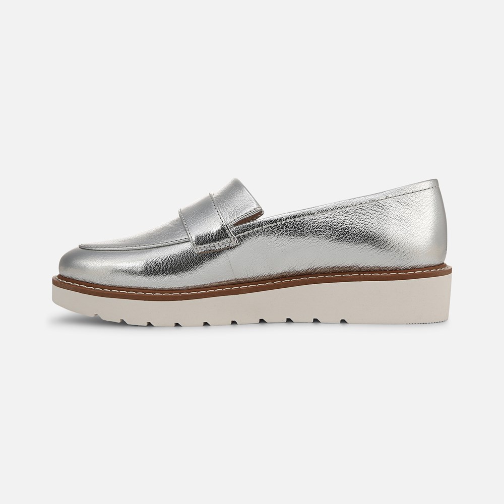 Naturalizer ADILINE LOAFER - Silver Leather Naturalizer ADILINE LOAFER - Silver Leather