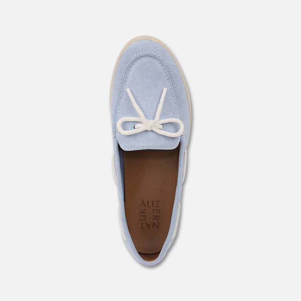 Naturalizer Keel Boat Shoe - Ice Blue Suede Naturalizer Keel Boat Shoe - Ice Blue Suede