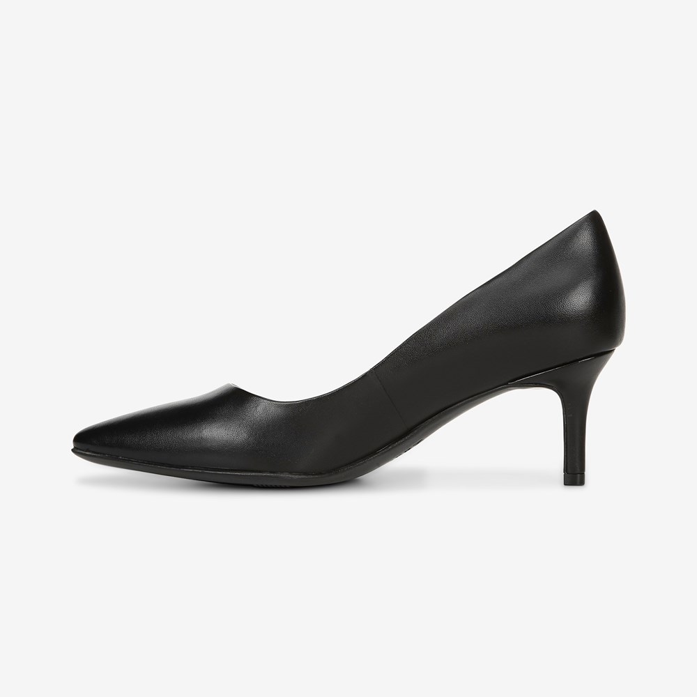 Naturalizer Everly Pump - Black Leather Naturalizer Everly Pump - Black Leather