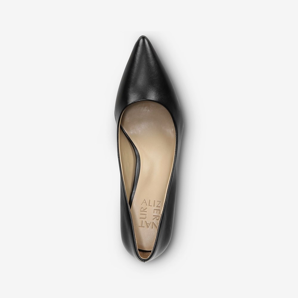 Naturalizer Everly Pump - Black Leather Naturalizer Everly Pump - Black Leather