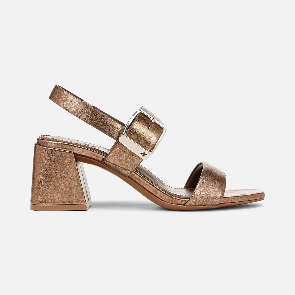 Naturalizer Vicky Dress Sandal - Soft Bronze Leather Naturalizer Vicky Dress Sandal - Soft Bronze Leather