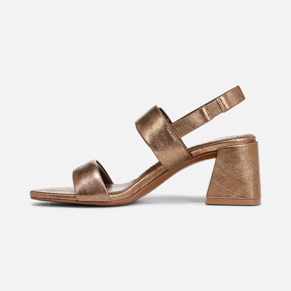 Naturalizer Vicky Dress Sandal - Soft Bronze Leather Naturalizer Vicky Dress Sandal - Soft Bronze Leather