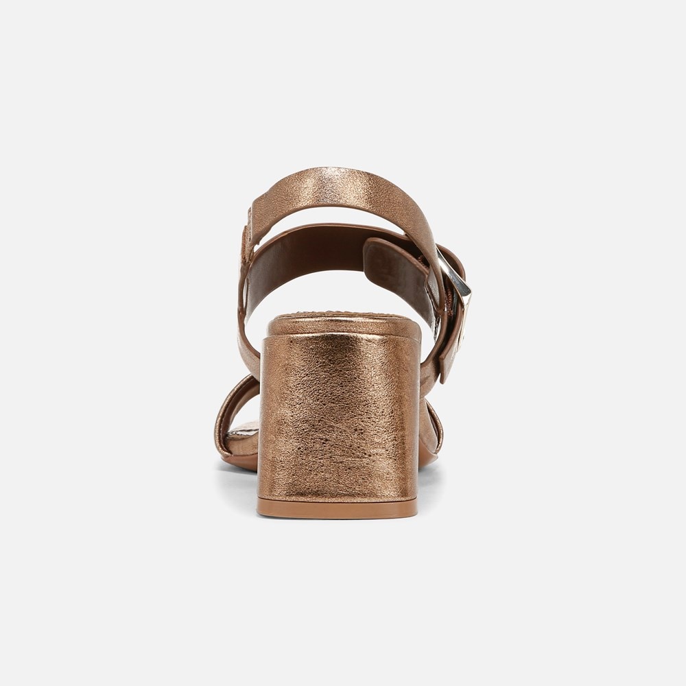 Naturalizer Vicky Dress Sandal - Soft Bronze Leather Naturalizer Vicky Dress Sandal - Soft Bronze Leather