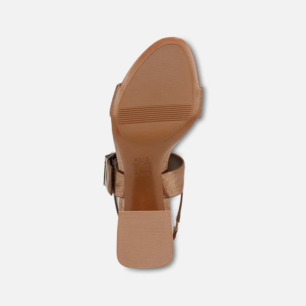 Naturalizer Vicky Dress Sandal - Soft Bronze Leather Naturalizer Vicky Dress Sandal - Soft Bronze Leather