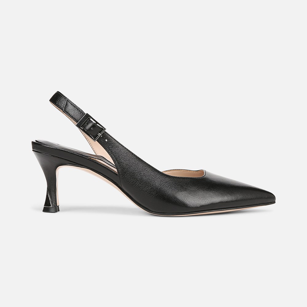 Naturalizer 27 EDIT Felicia 4 Slingback Dress Shoe - Black Leather Naturalizer 27 EDIT Felicia 4 Slingback Dress Shoe - Black Leather