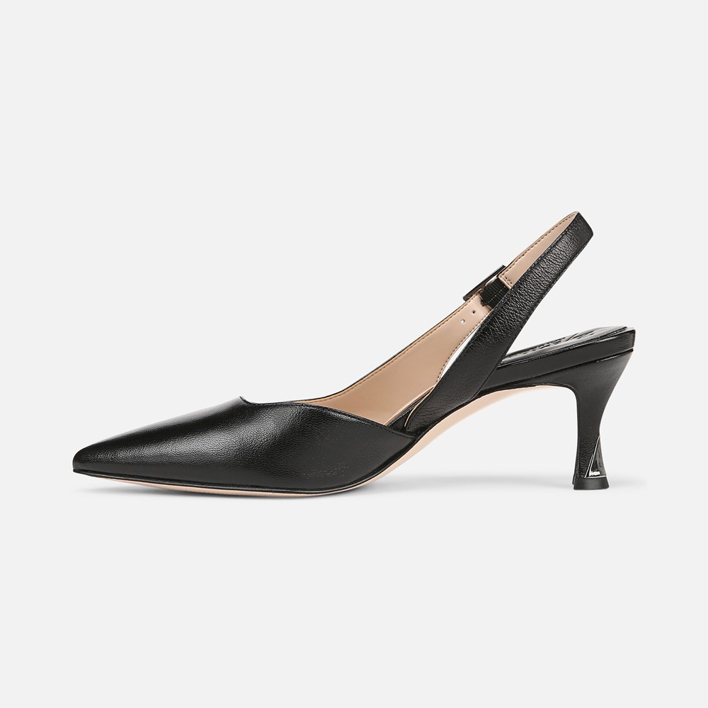 Naturalizer 27 EDIT Felicia 4 Slingback Dress Shoe - Black Leather Naturalizer 27 EDIT Felicia 4 Slingback Dress Shoe - Black Leather