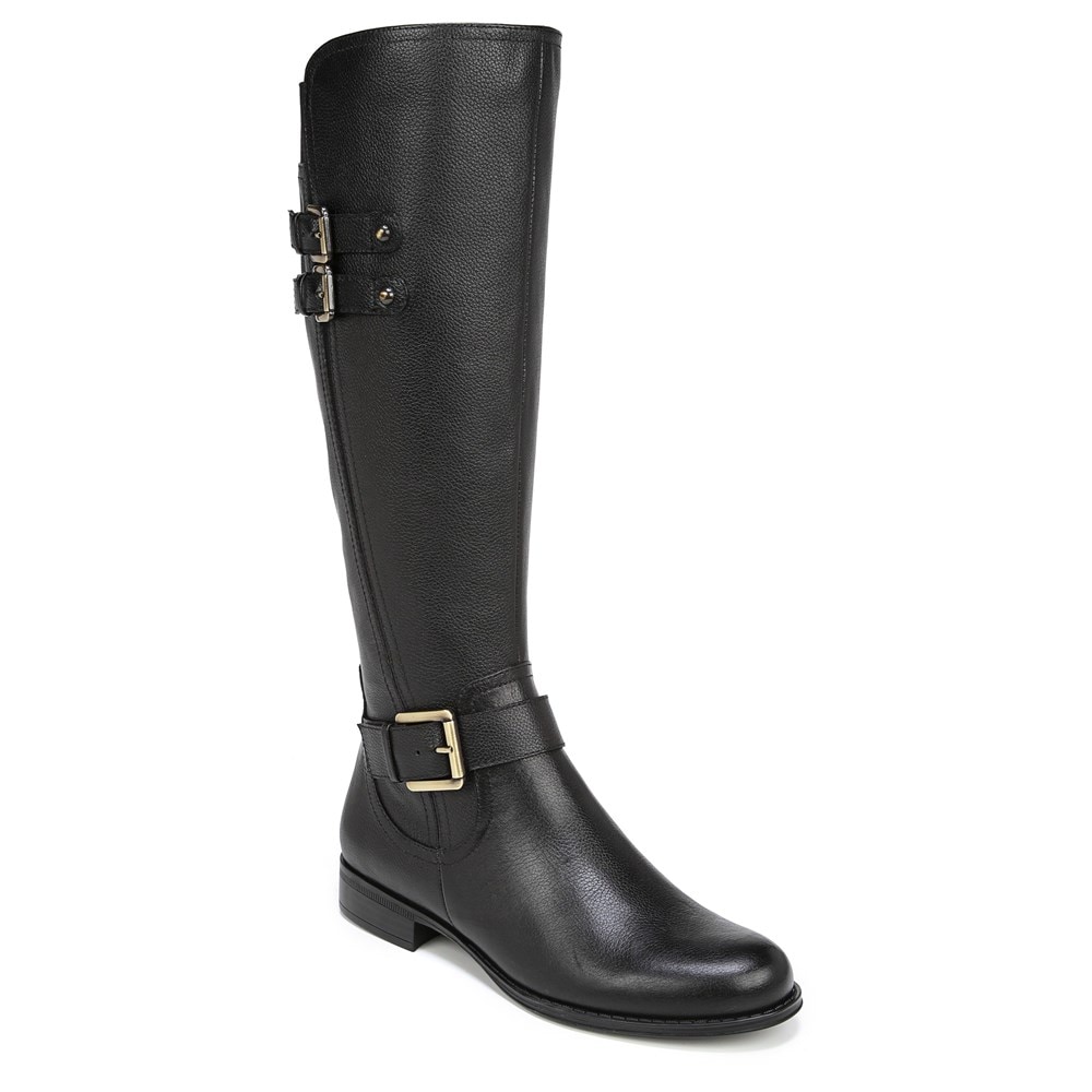 Naturalizer Jessie Knee High Boot - Black Leather Naturalizer Jessie Knee High Boot - Black Leather