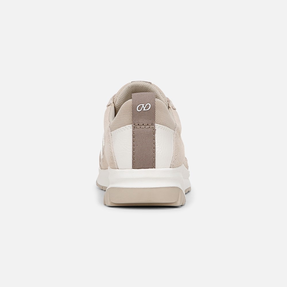 Naturalizer Shay Jogger Lace Up Sneaker - Warm White / Porcelain Suede Naturalizer Shay Jogger Lace Up Sneaker - Warm White / Porcelain Suede