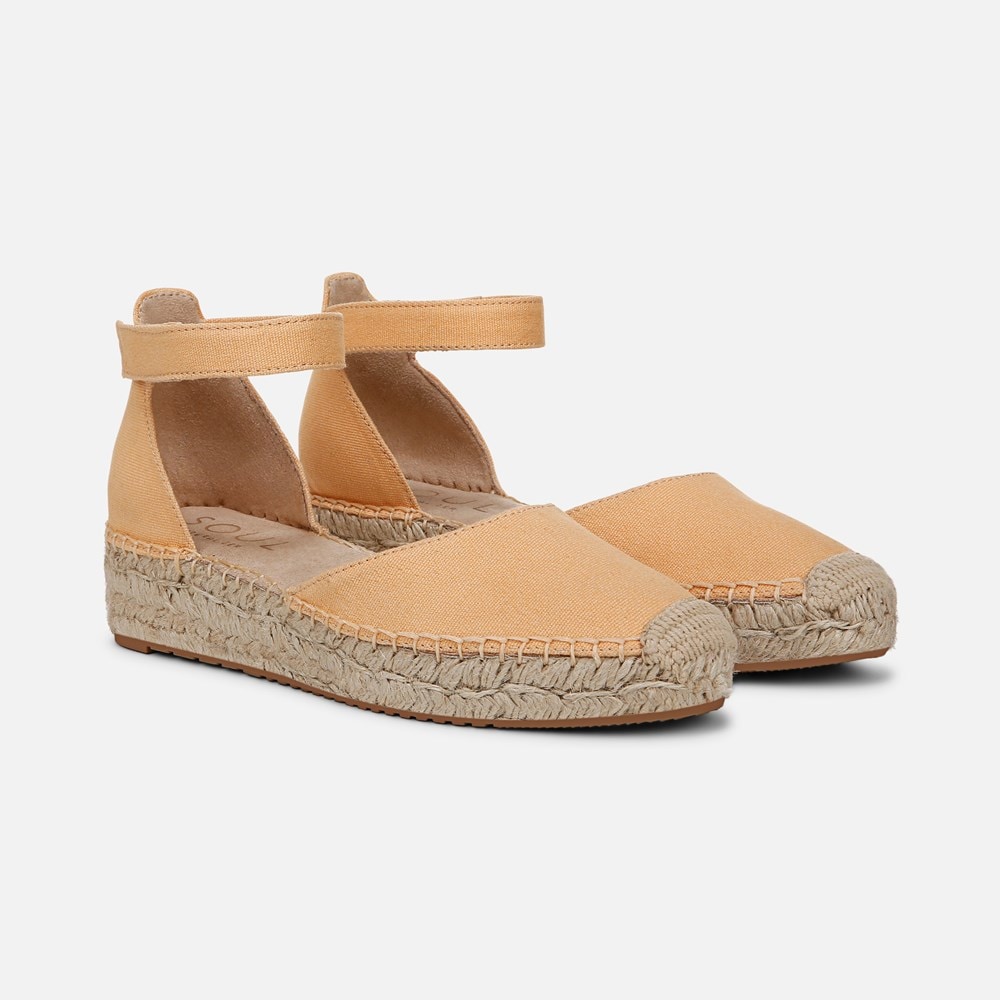 Naturalizer SOUL Wren Espadrille - Yellow Canvas Naturalizer SOUL Wren Espadrille - Yellow Canvas