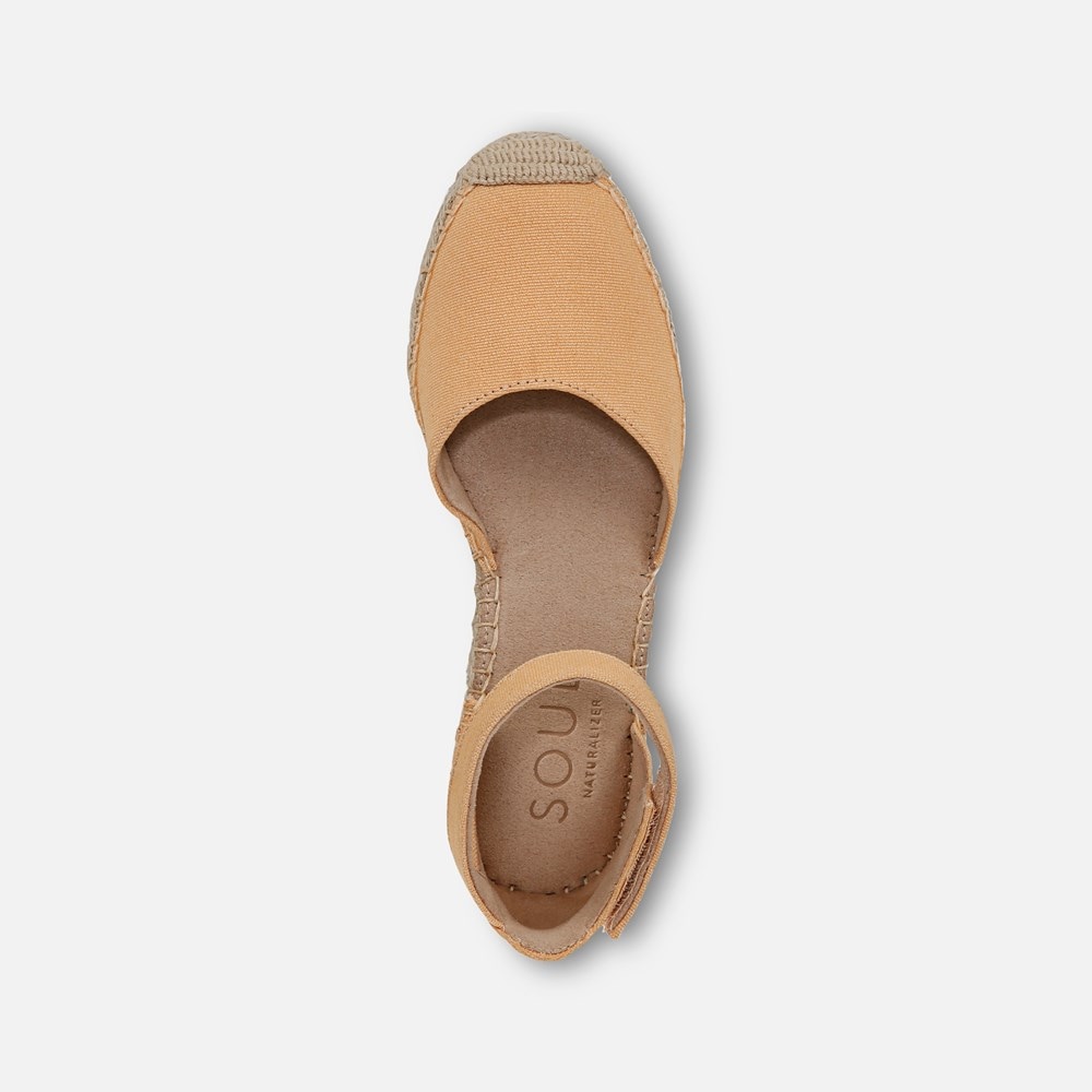 Naturalizer SOUL Wren Espadrille - Yellow Canvas Naturalizer SOUL Wren Espadrille - Yellow Canvas