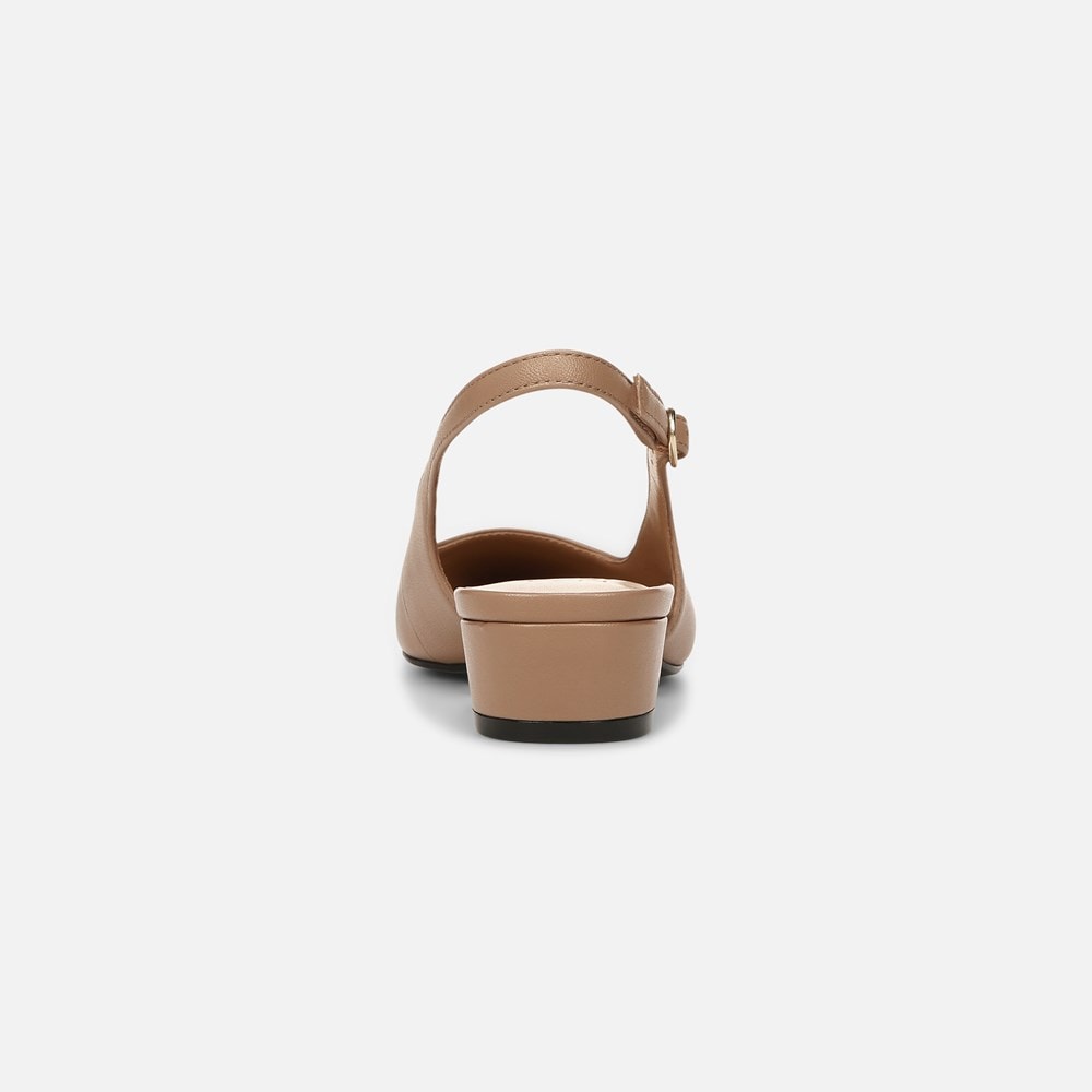 Naturalizer Banks Slingback - Taupe Leather Naturalizer Banks Slingback - Taupe Leather