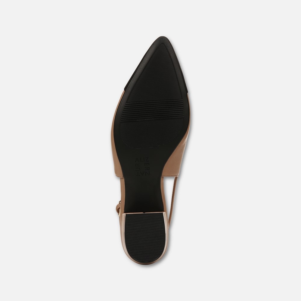 Naturalizer Banks Slingback - Taupe Leather Naturalizer Banks Slingback - Taupe Leather