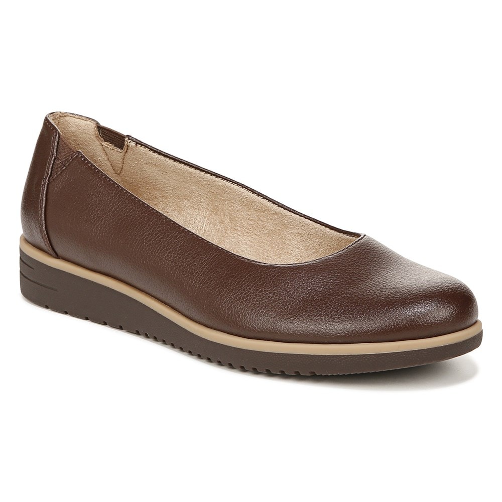 Naturalizer SOUL Idea Ballet Flat - Brown Synthetic Naturalizer SOUL Idea Ballet Flat - Brown Synthetic