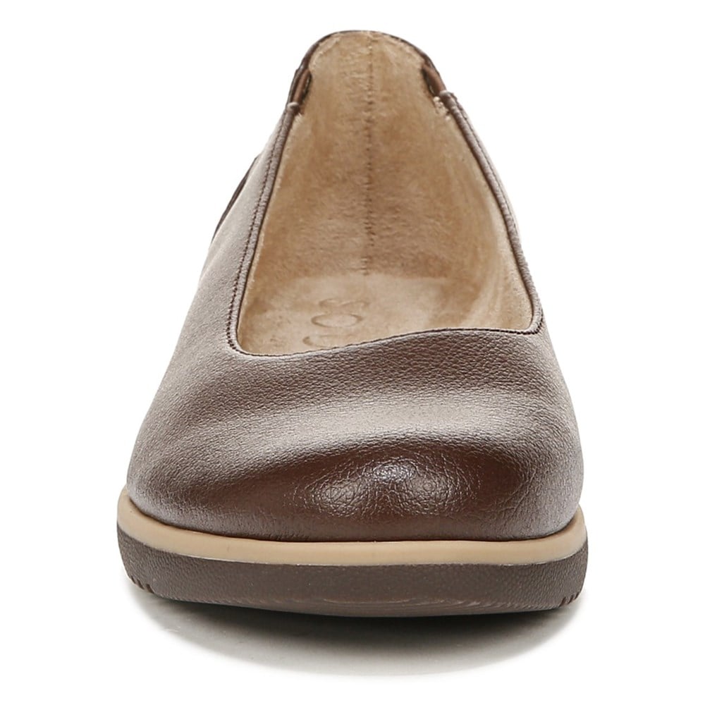 Naturalizer SOUL Idea Ballet Flat - Brown Synthetic Naturalizer SOUL Idea Ballet Flat - Brown Synthetic