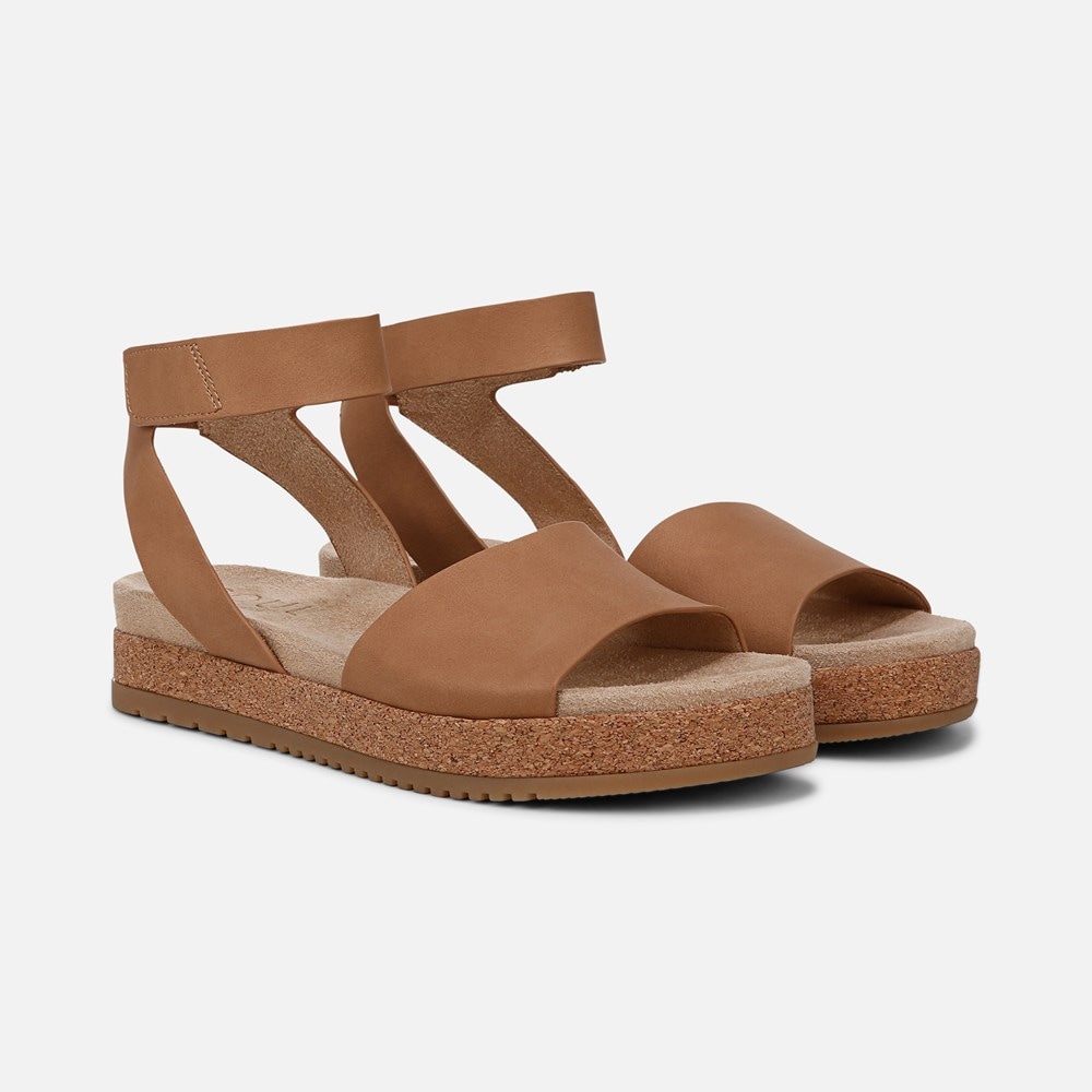 Naturalizer SOUL Deara Sandal - Cookie Dough Faux Leather