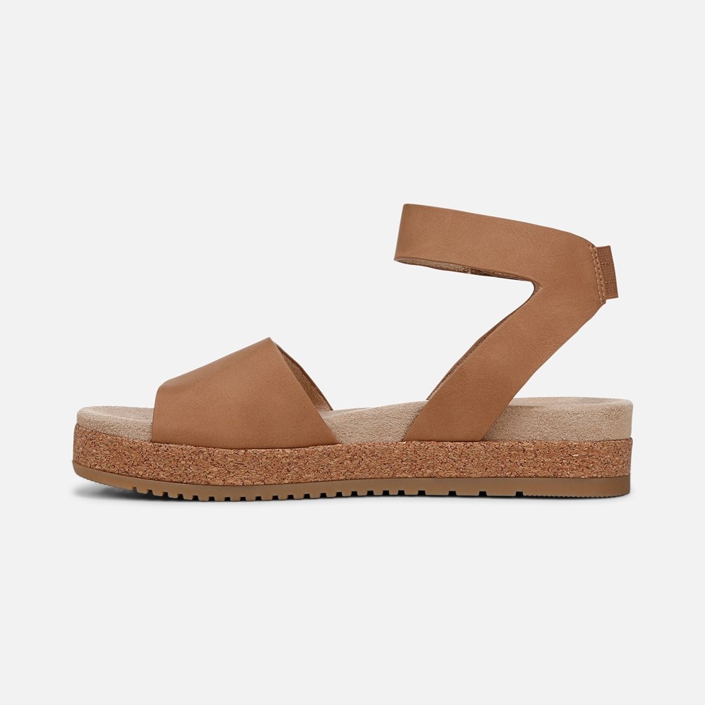 Naturalizer SOUL Deara Sandal - Cookie Dough Faux Leather