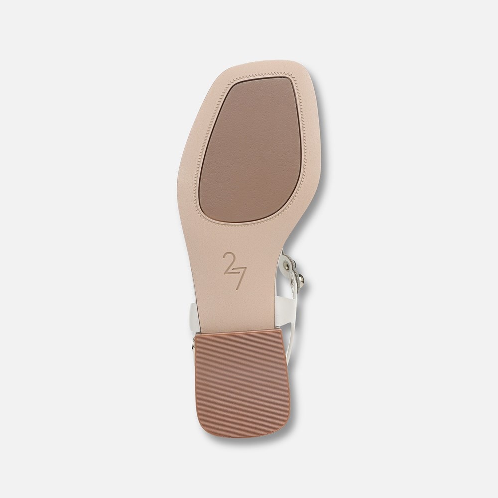 Naturalizer 27 EDIT Nara Sandal - Warm White Leather