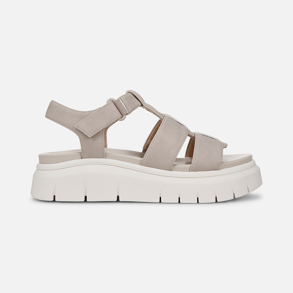 Naturalizer SOUL Pippa Sandal - Dark Porcelain Faux Leather Naturalizer SOUL Pippa Sandal - Dark Porcelain Faux Leather