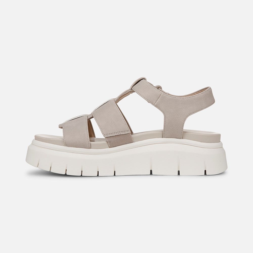 Naturalizer SOUL Pippa Sandal - Dark Porcelain Faux Leather Naturalizer SOUL Pippa Sandal - Dark Porcelain Faux Leather