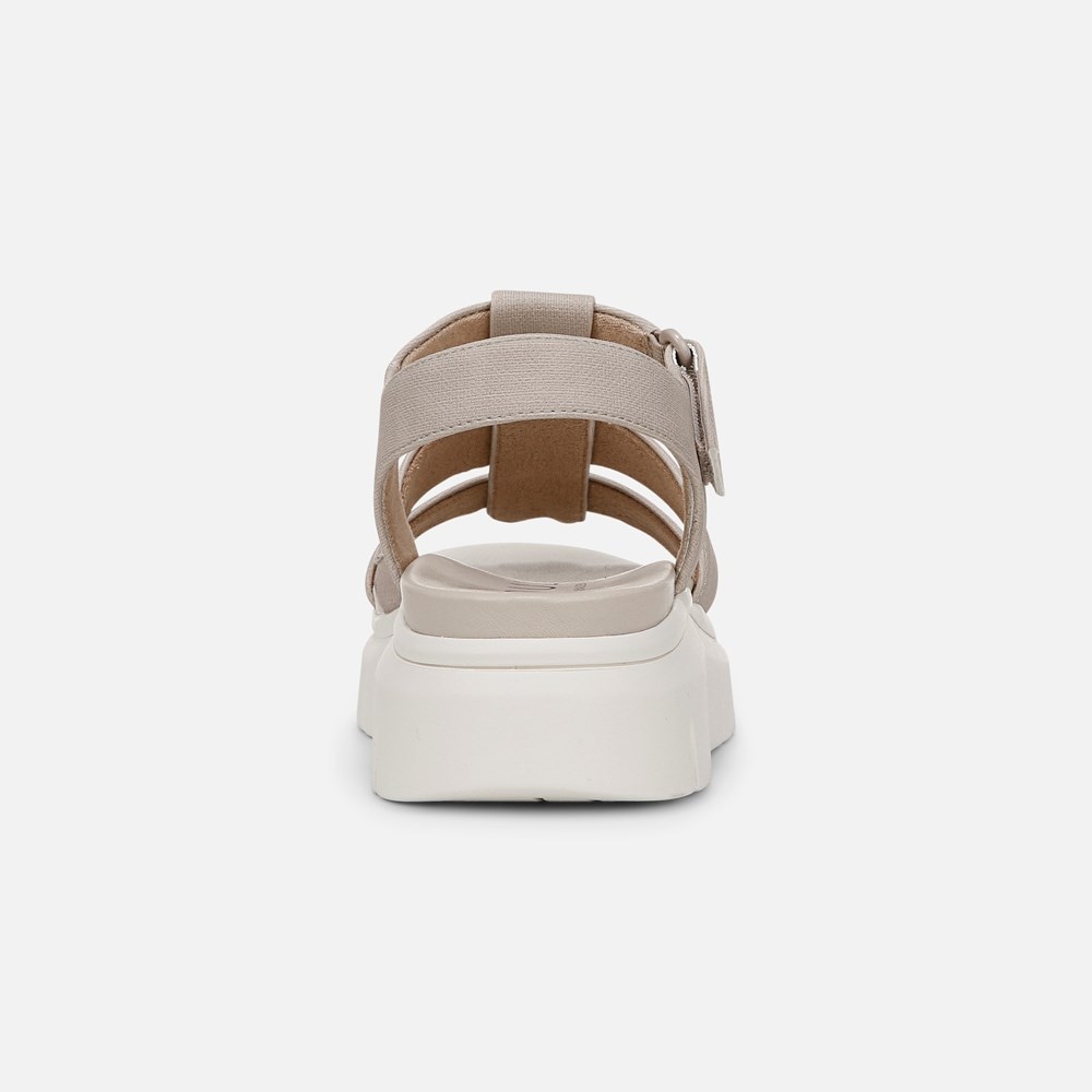 Naturalizer SOUL Pippa Sandal - Dark Porcelain Faux Leather Naturalizer SOUL Pippa Sandal - Dark Porcelain Faux Leather