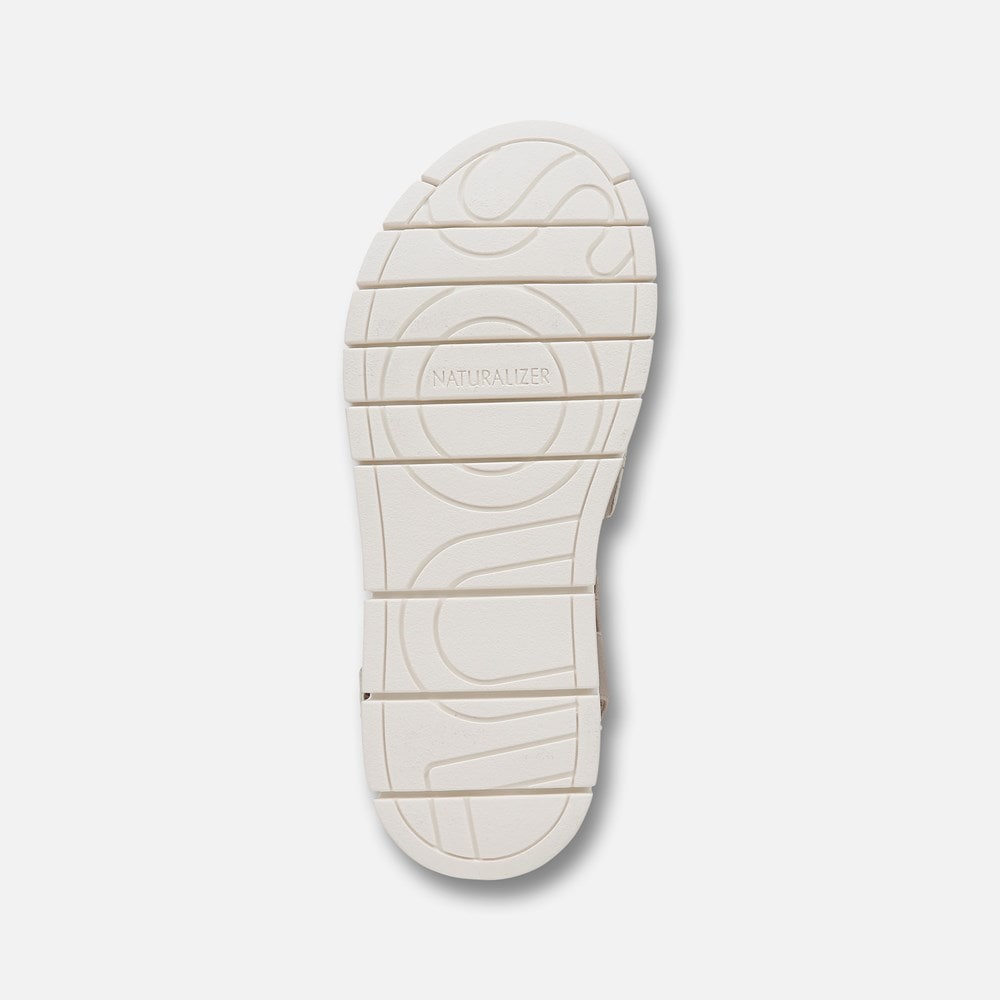 Naturalizer SOUL Pippa Sandal - Dark Porcelain Faux Leather Naturalizer SOUL Pippa Sandal - Dark Porcelain Faux Leather