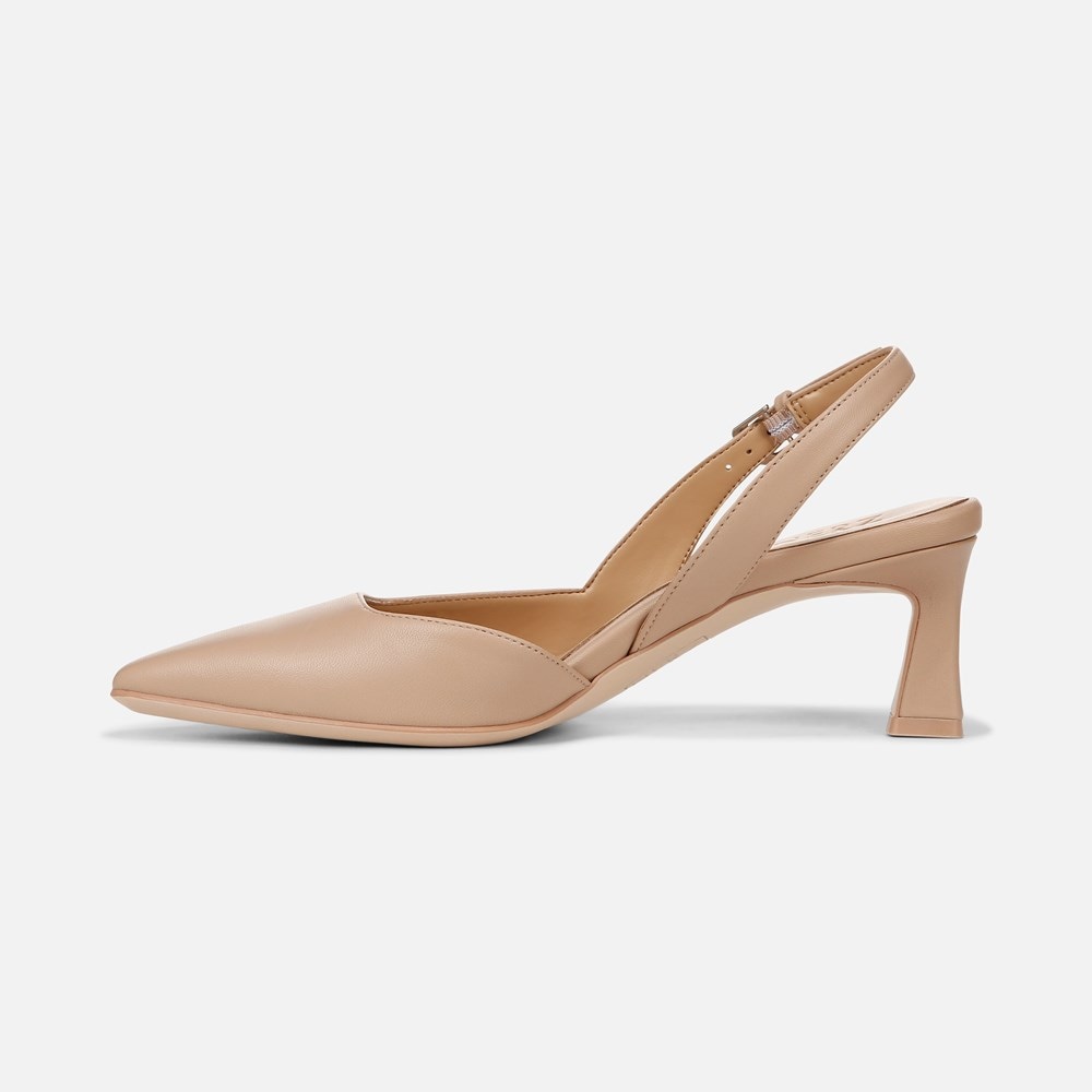 Naturalizer Dalary Slingback Pump - Creme Brulee Leather Naturalizer Dalary Slingback Pump - Creme Brulee Leather