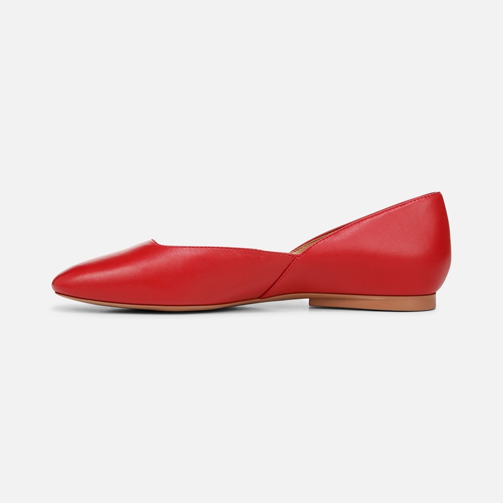 Naturalizer Cody Flat - Crimson Red Leather Naturalizer Cody Flat - Crimson Red Leather