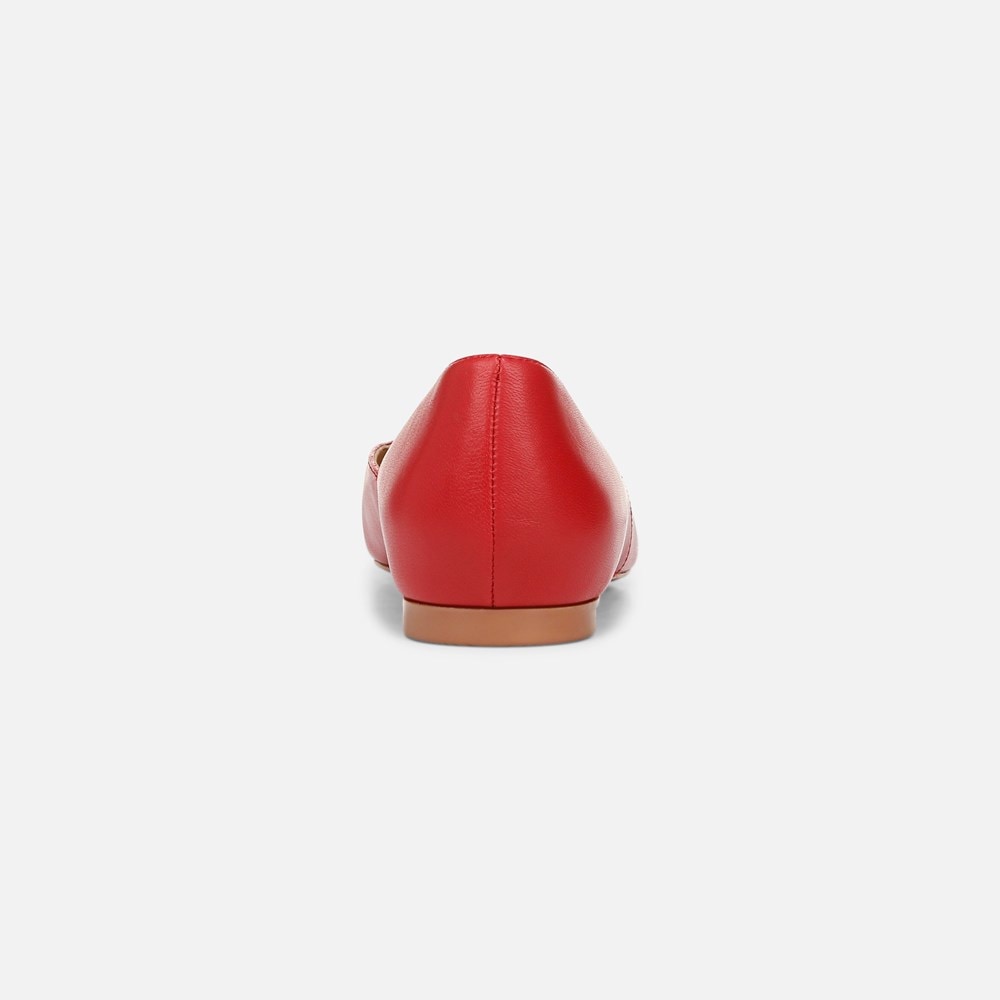 Naturalizer Cody Flat - Crimson Red Leather Naturalizer Cody Flat - Crimson Red Leather