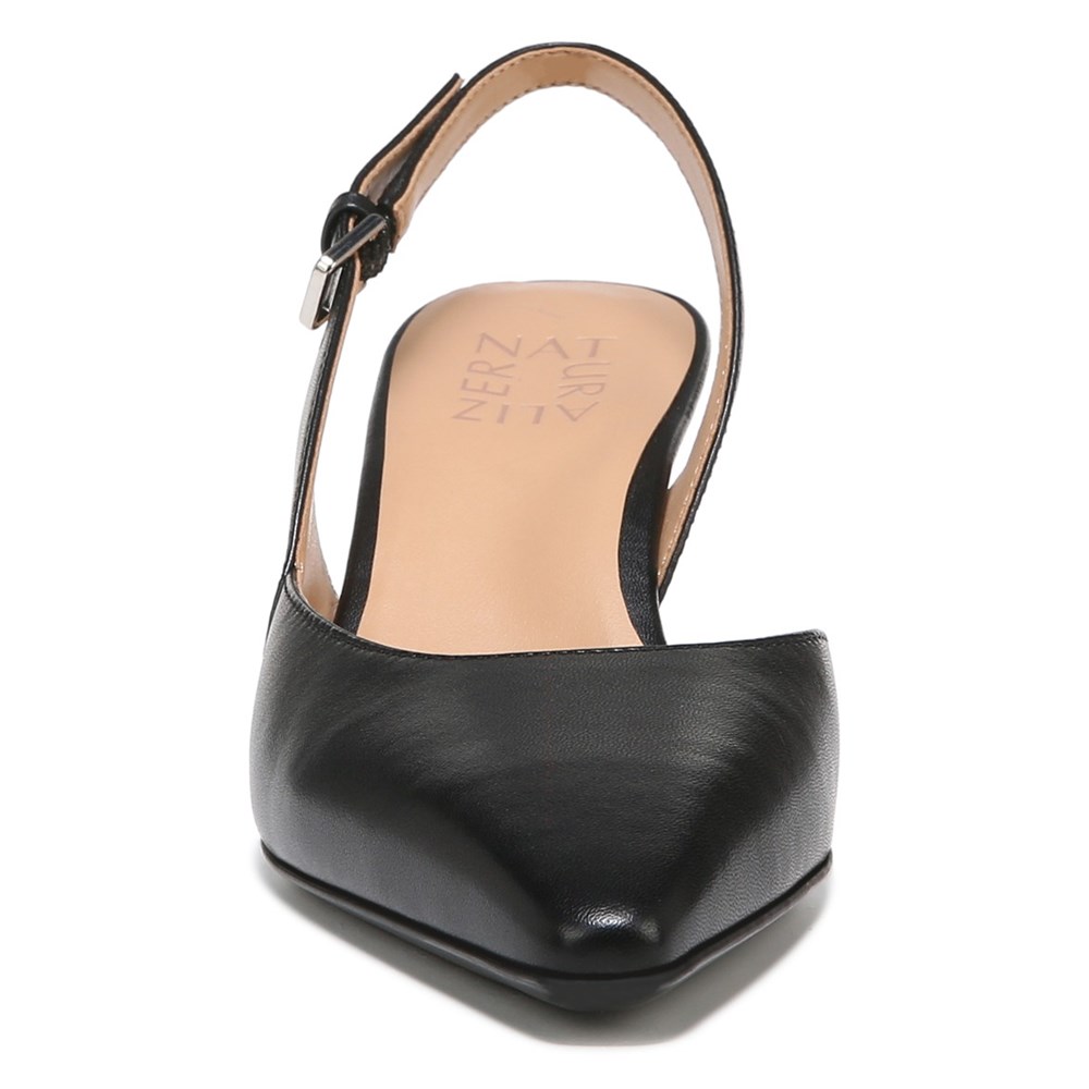 Naturalizer Dalary Slingback Pump - Black Leather Naturalizer Dalary Slingback Pump - Black Leather