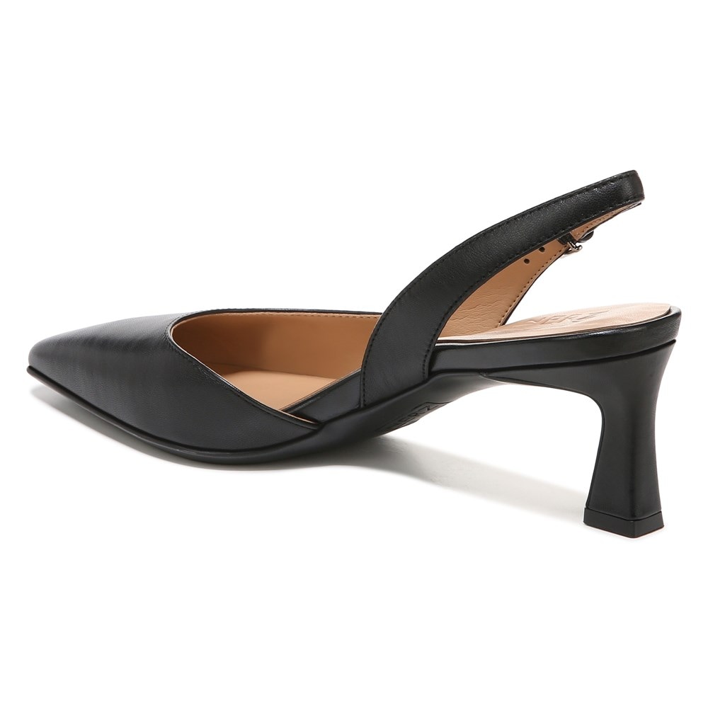 Naturalizer Dalary Slingback Pump - Black Leather Naturalizer Dalary Slingback Pump - Black Leather