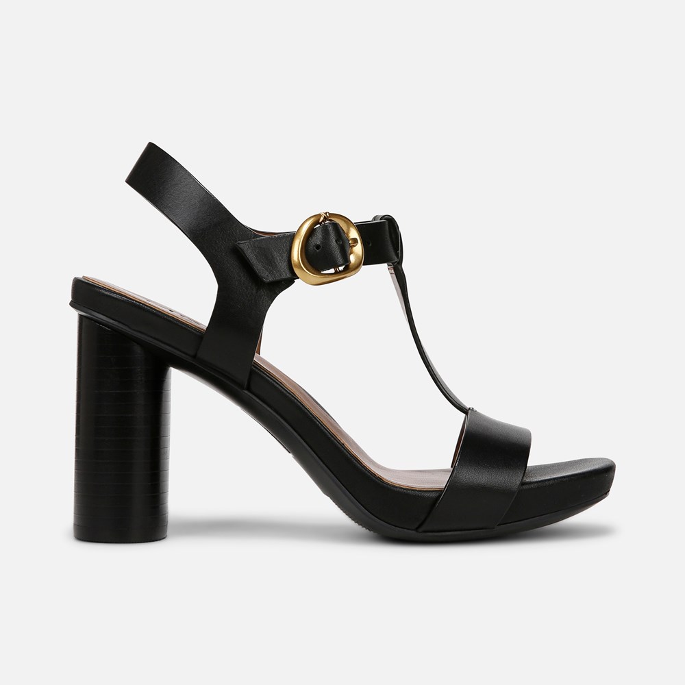 Naturalizer Jordis Dress Sandal - Black Leather Naturalizer Jordis Dress Sandal - Black Leather