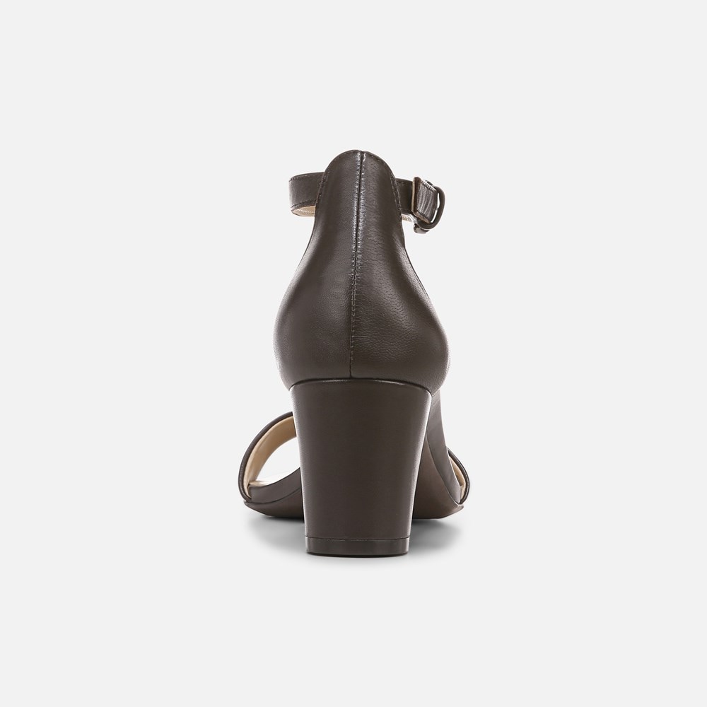 Naturalizer Vera Dress Sandal - Espresso Leather