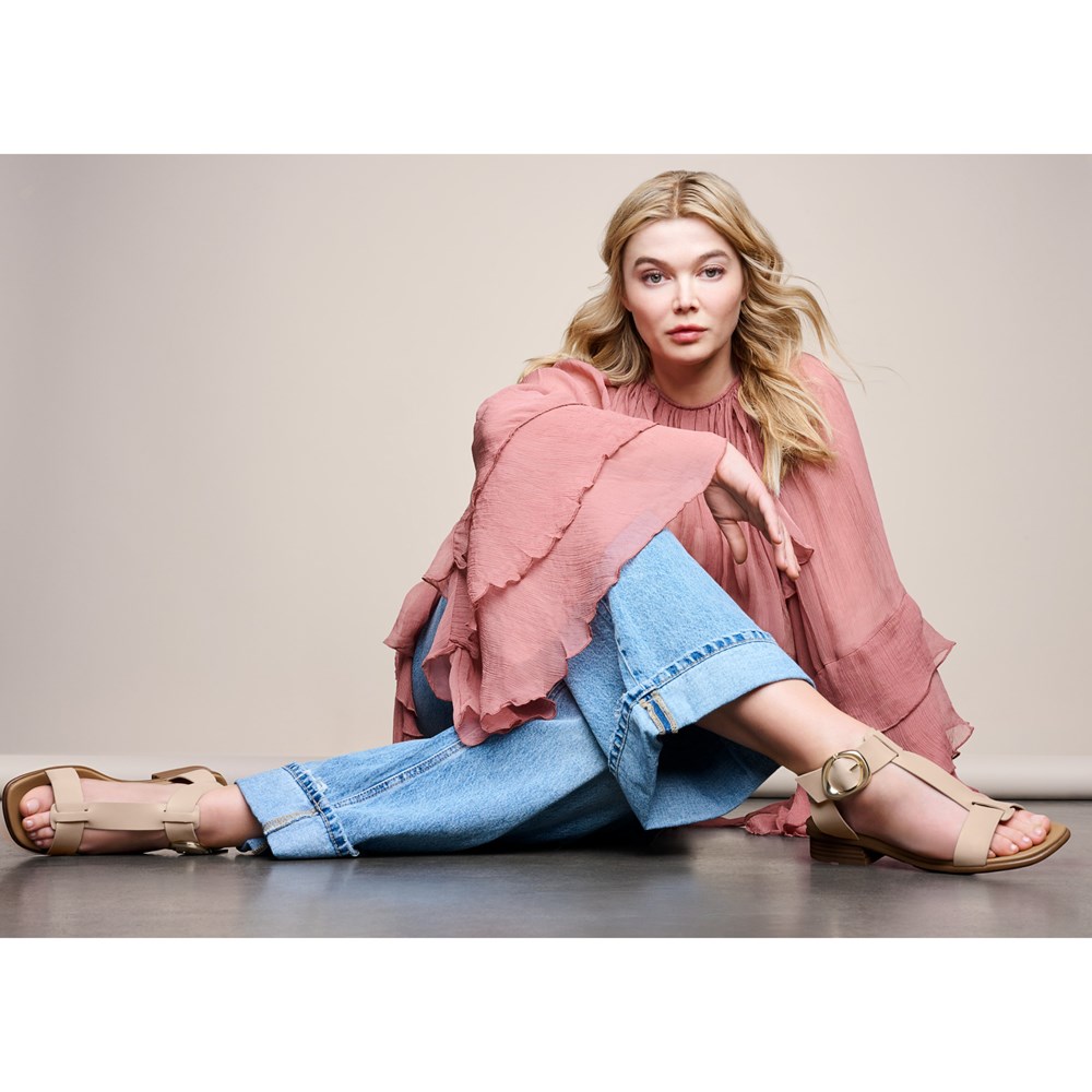 Naturalizer Brandy Sandal - Coastal Tan Leather Naturalizer Brandy Sandal - Coastal Tan Leather