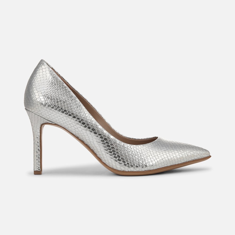 Naturalizer Anna Pump - Silver Leather Naturalizer Anna Pump - Silver Leather