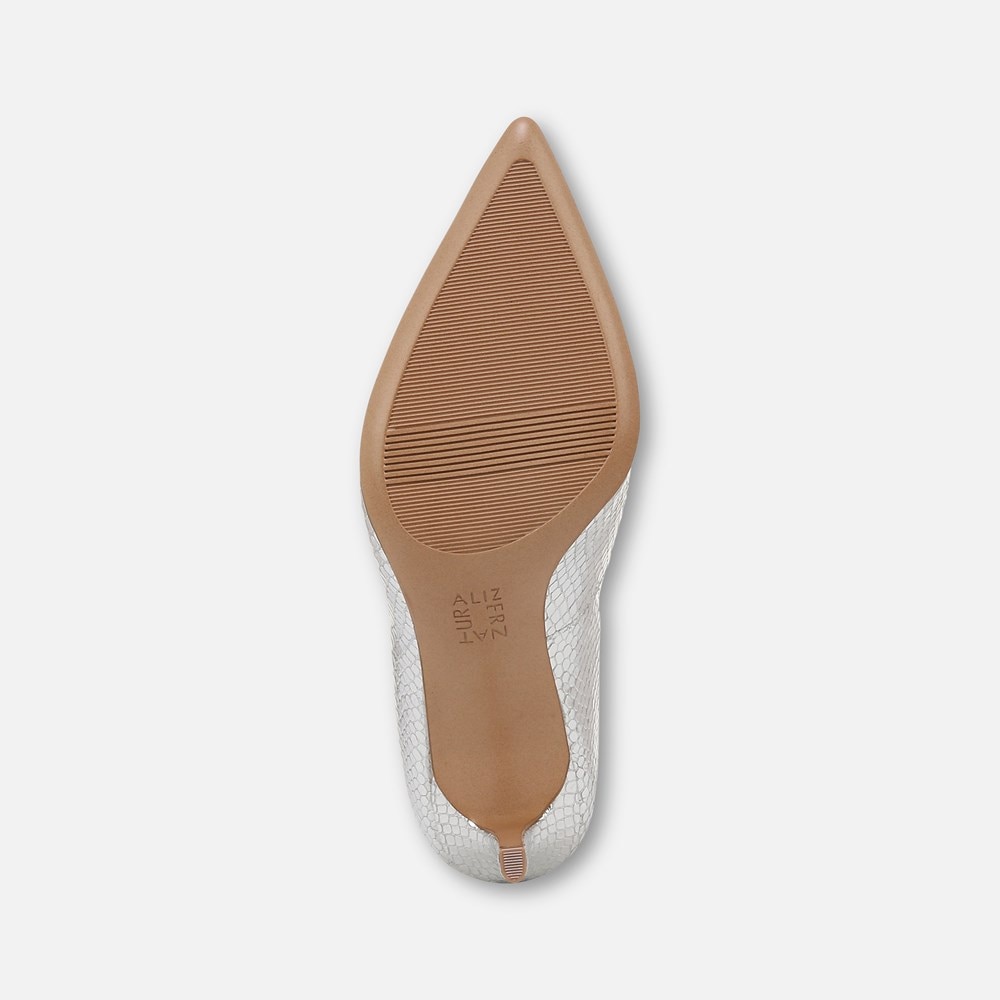 Naturalizer Anna Pump - Silver Leather Naturalizer Anna Pump - Silver Leather