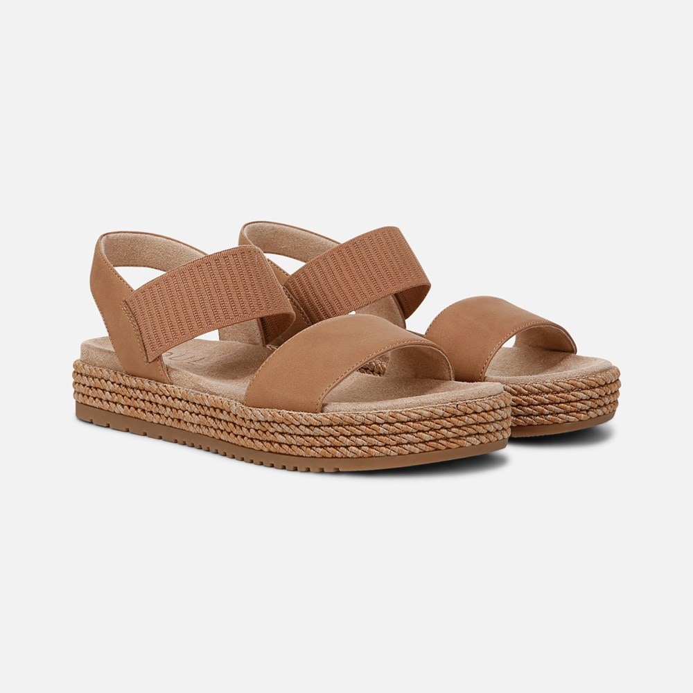 Naturalizer SOUL Diana Strappy Sandal - Cookie Dough Faux Leather Naturalizer SOUL Diana Strappy Sandal - Cookie Dough Faux Leather