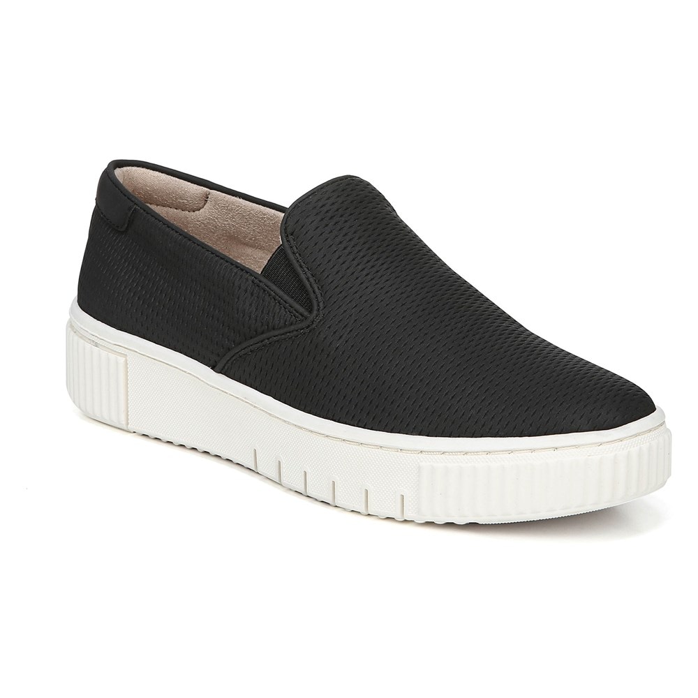Naturalizer Soul Tia Slip On Sneaker - Black Synthetic