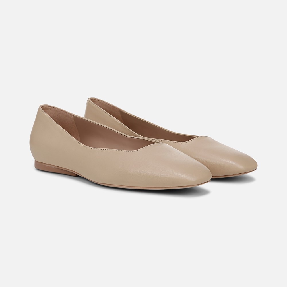 Naturalizer Chelsea Ballet Flat - Coastal Tan Leather Naturalizer Chelsea Ballet Flat - Coastal Tan Leather