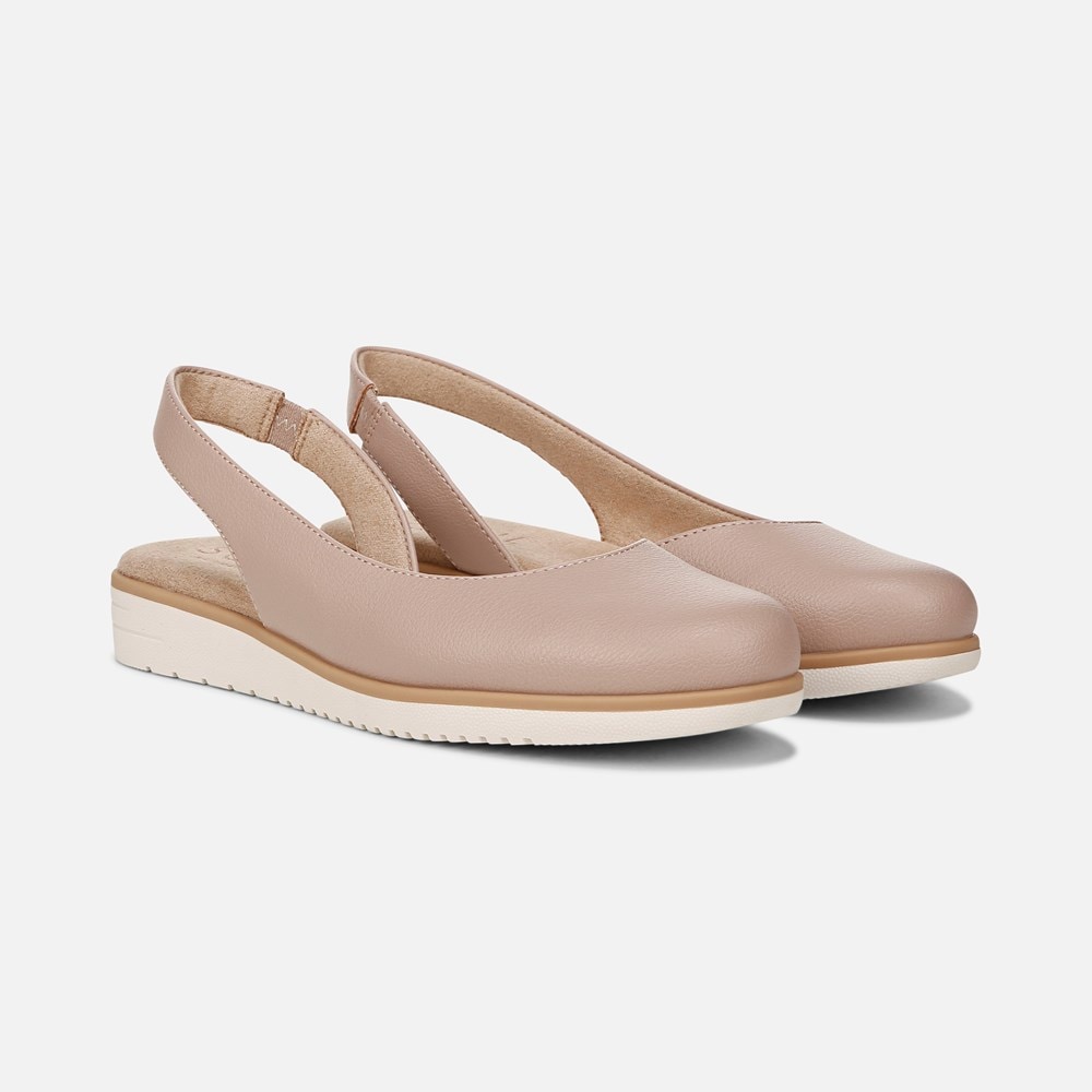 Naturalizer SOUL Idea d'Orsay Flat - Blush Faux Leather