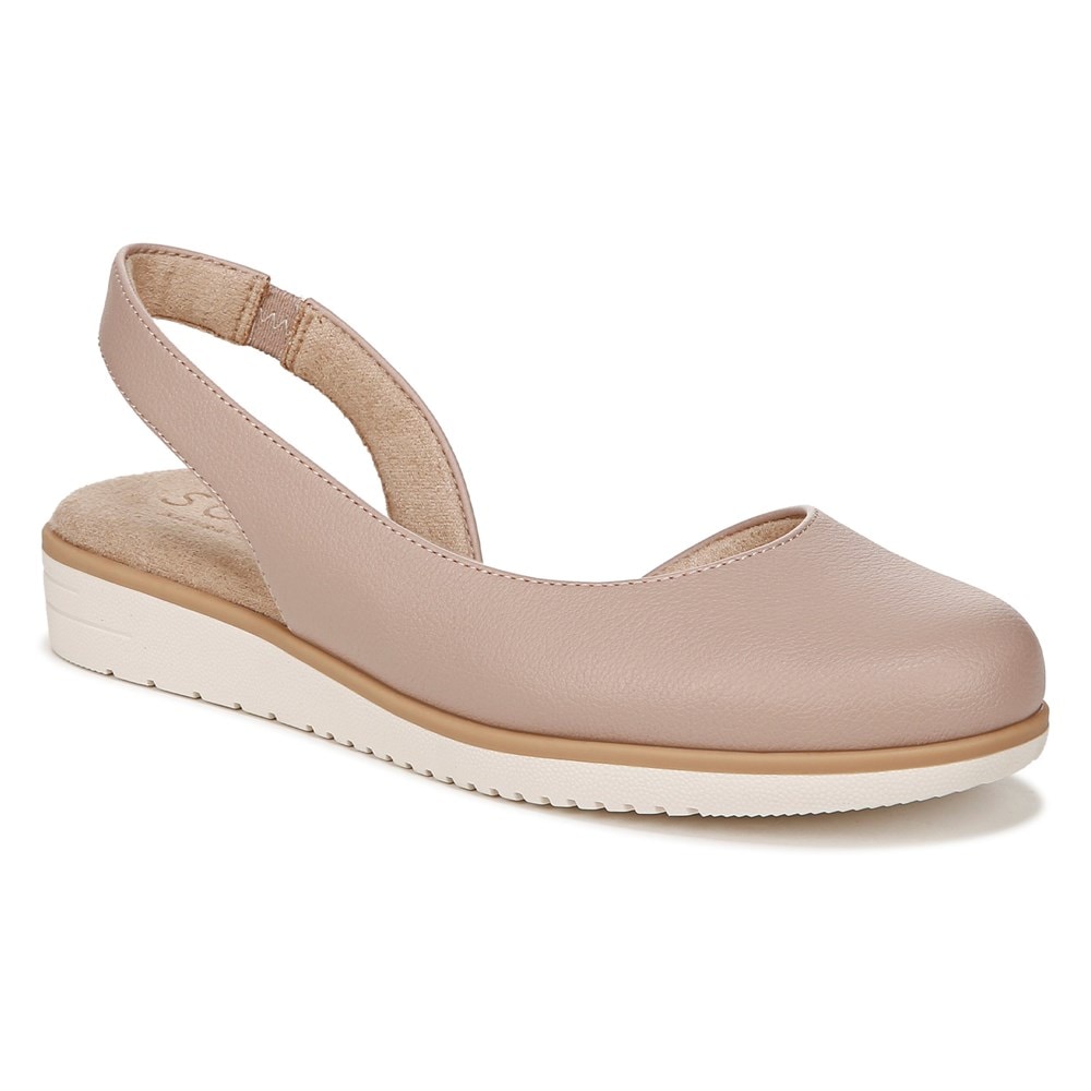 Naturalizer SOUL Idea d\'Orsay Flat - Blush Faux Leather Naturalizer SOUL Idea d\'Orsay Flat - Blush Faux Leather