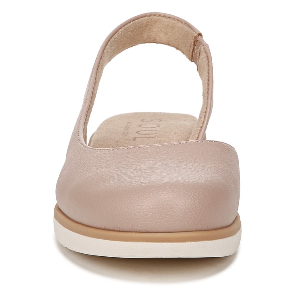 Naturalizer SOUL Idea d\'Orsay Flat - Blush Faux Leather Naturalizer SOUL Idea d\'Orsay Flat - Blush Faux Leather