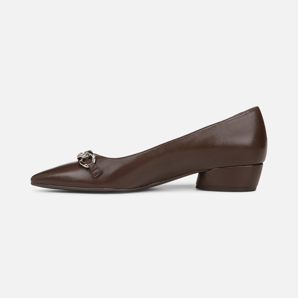 Naturalizer Becca Flat - Chocolate Bar Leather Naturalizer Becca Flat - Chocolate Bar Leather