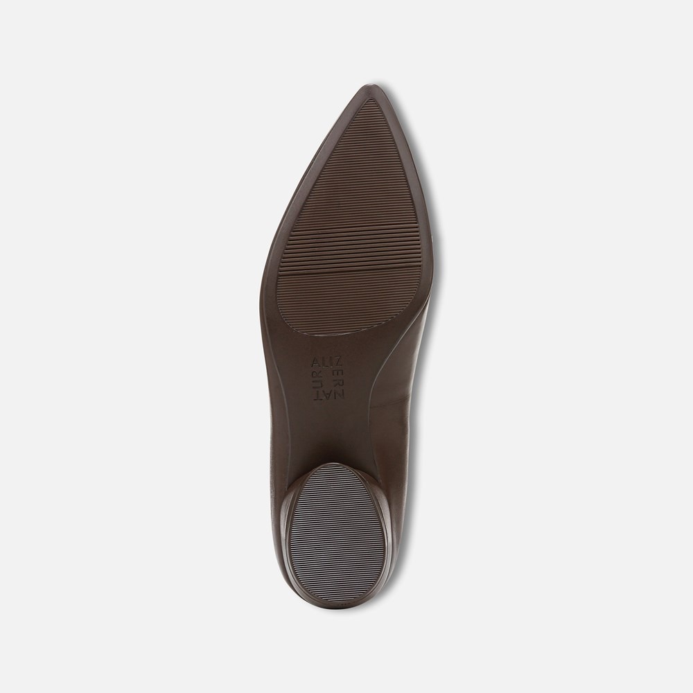 Naturalizer Becca Flat - Chocolate Bar Leather Naturalizer Becca Flat - Chocolate Bar Leather