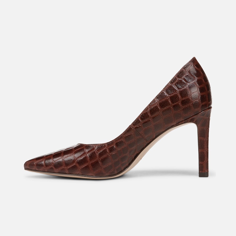 Naturalizer 27 EDIT Adele Pump - Cappuccino Brown Leather Naturalizer 27 EDIT Adele Pump - Cappuccino Brown Leather