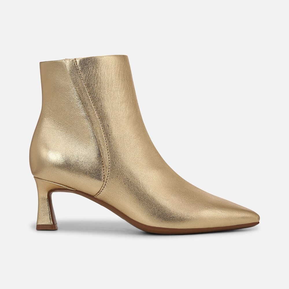 Naturalizer Deesha Bootie - Dark Gold Leather Naturalizer Deesha Bootie - Dark Gold Leather