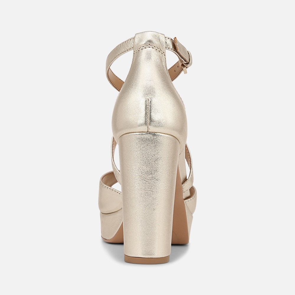 Naturalizer Melody Dress Sandal - Champagne Leather