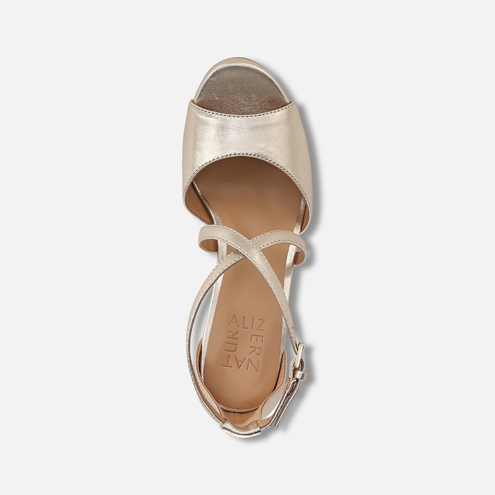 Naturalizer Melody Dress Sandal - Champagne Leather