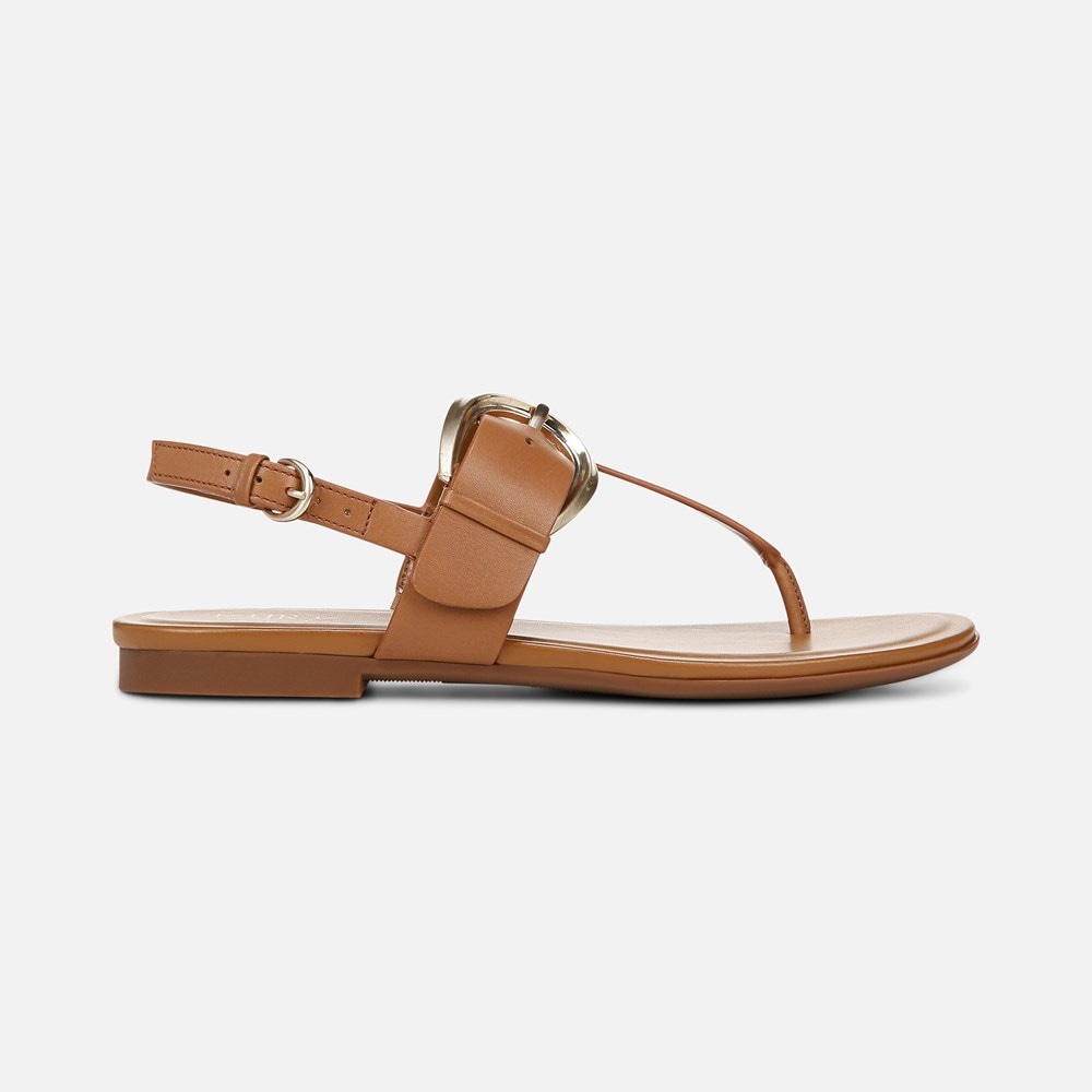 Naturalizer Taylor Sandal - Saddle Tan Leather Naturalizer Taylor Sandal - Saddle Tan Leather