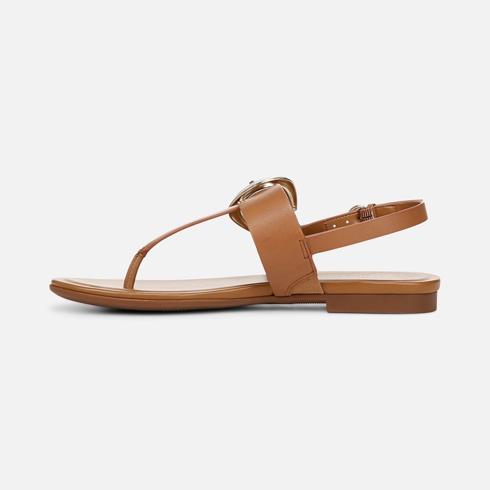 Naturalizer Taylor Sandal - Saddle Tan Leather Naturalizer Taylor Sandal - Saddle Tan Leather