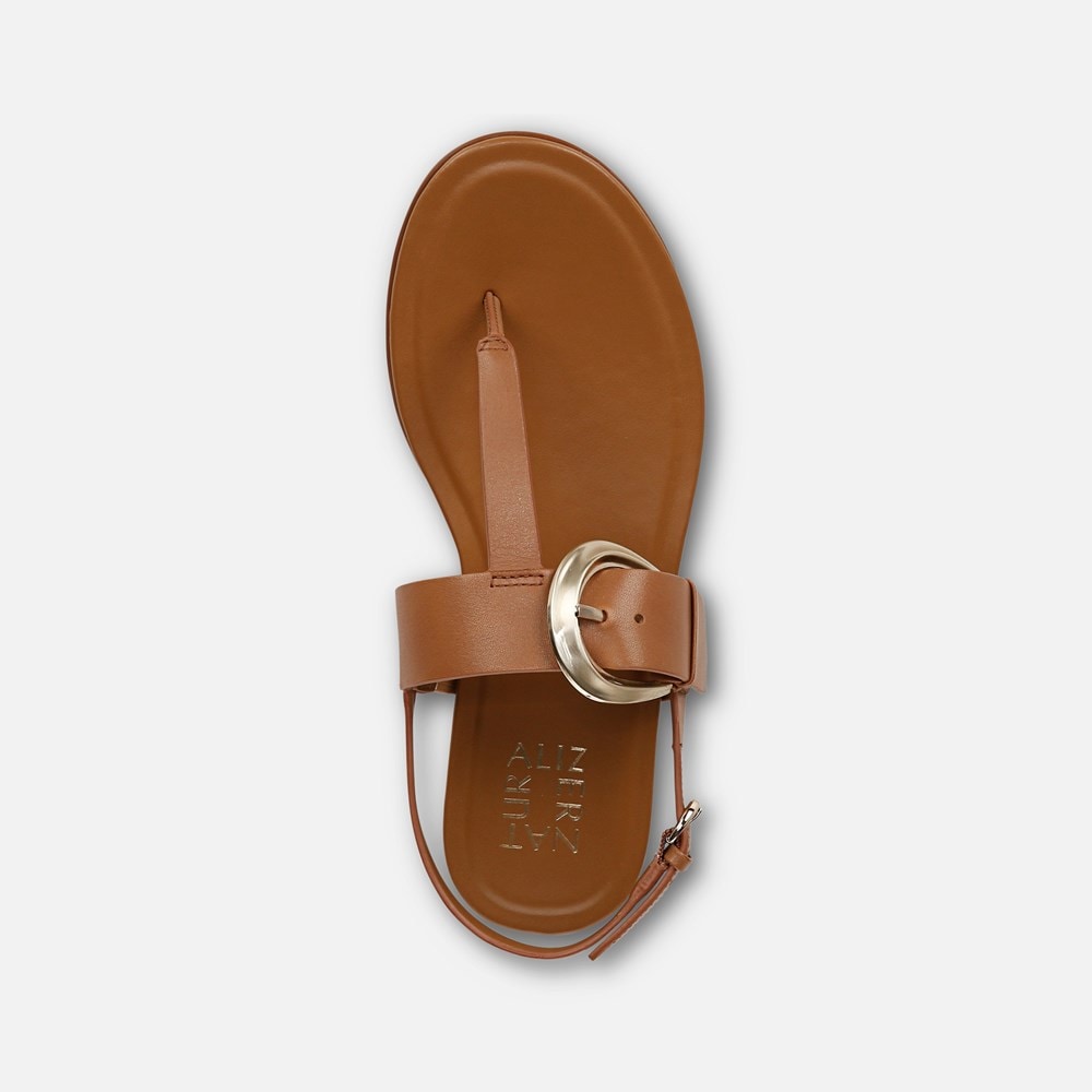 Naturalizer Taylor Sandal - Saddle Tan Leather Naturalizer Taylor Sandal - Saddle Tan Leather